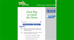 Desktop Screenshot of clickthru.com