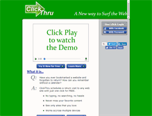 Tablet Screenshot of clickthru.com